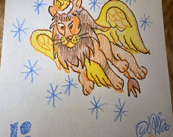 NEW! King Moonracer original art by Rick Goldschmidt
