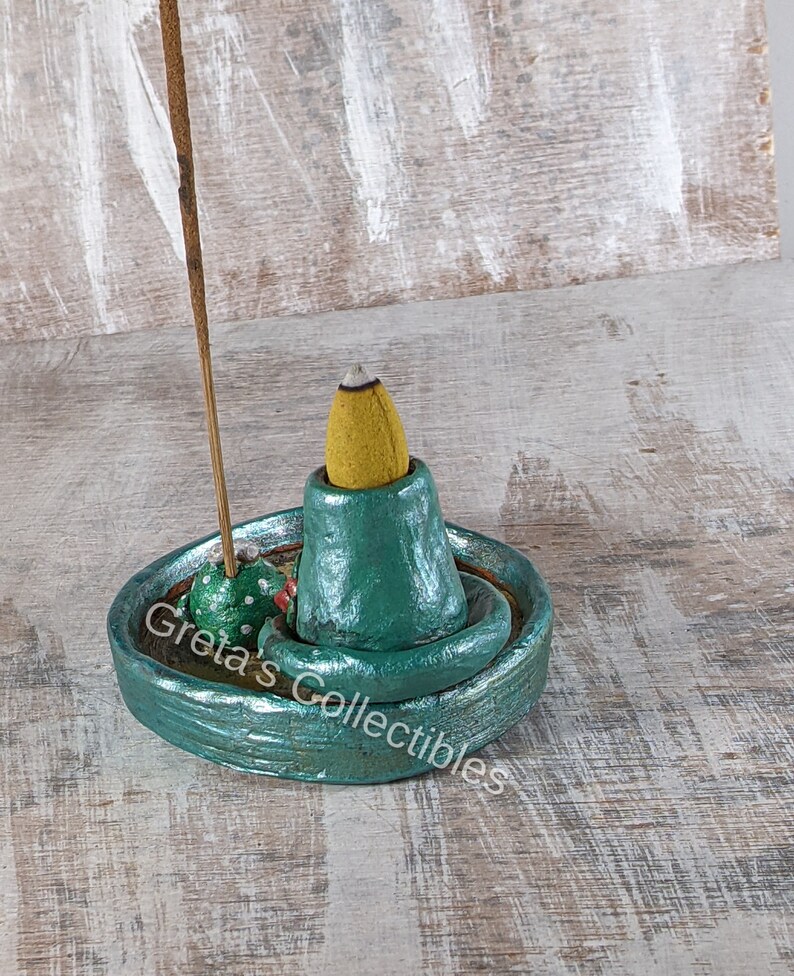 Frog Backflow Burner Housewarming Gift Incense Holder Frog Etsy