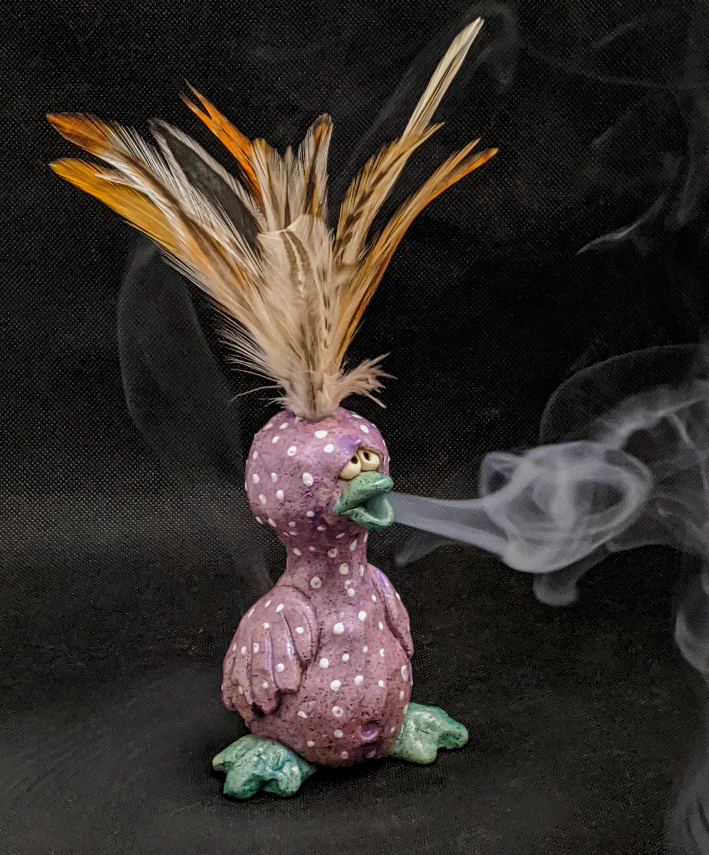 Bird Incense Burner Handmade Bird OOAK Bird Decor Bird Etsy