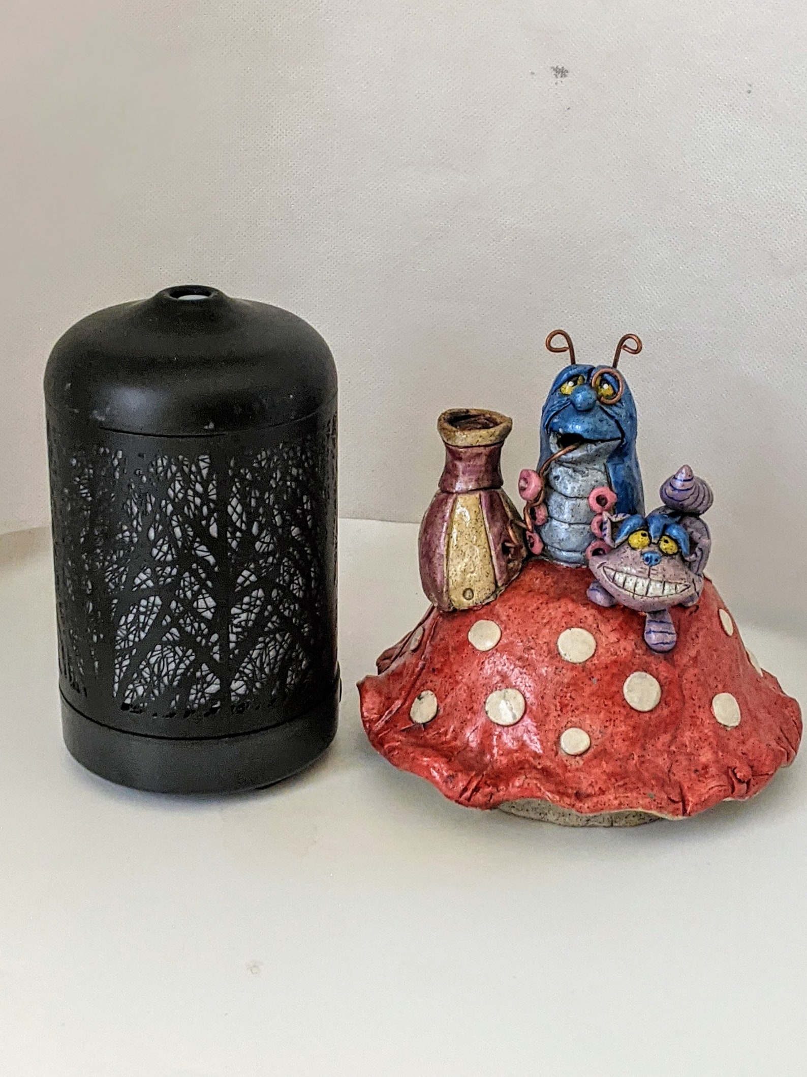 Alice in Wonderland Diffuser Top Absolem Cheshire Cat Etsy