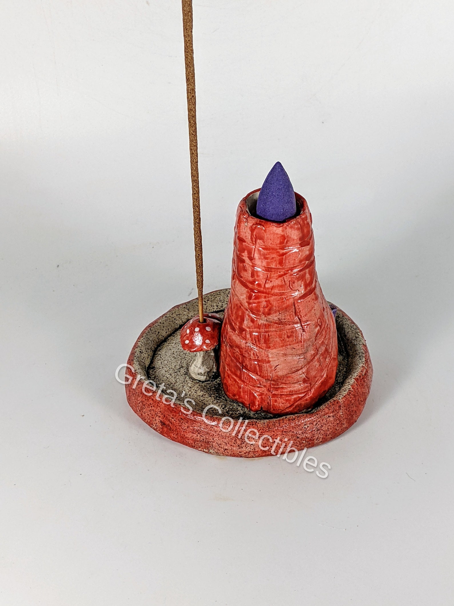 Gnome Incense Burner Housewarming Gift Incense Holder Gnome Etsy