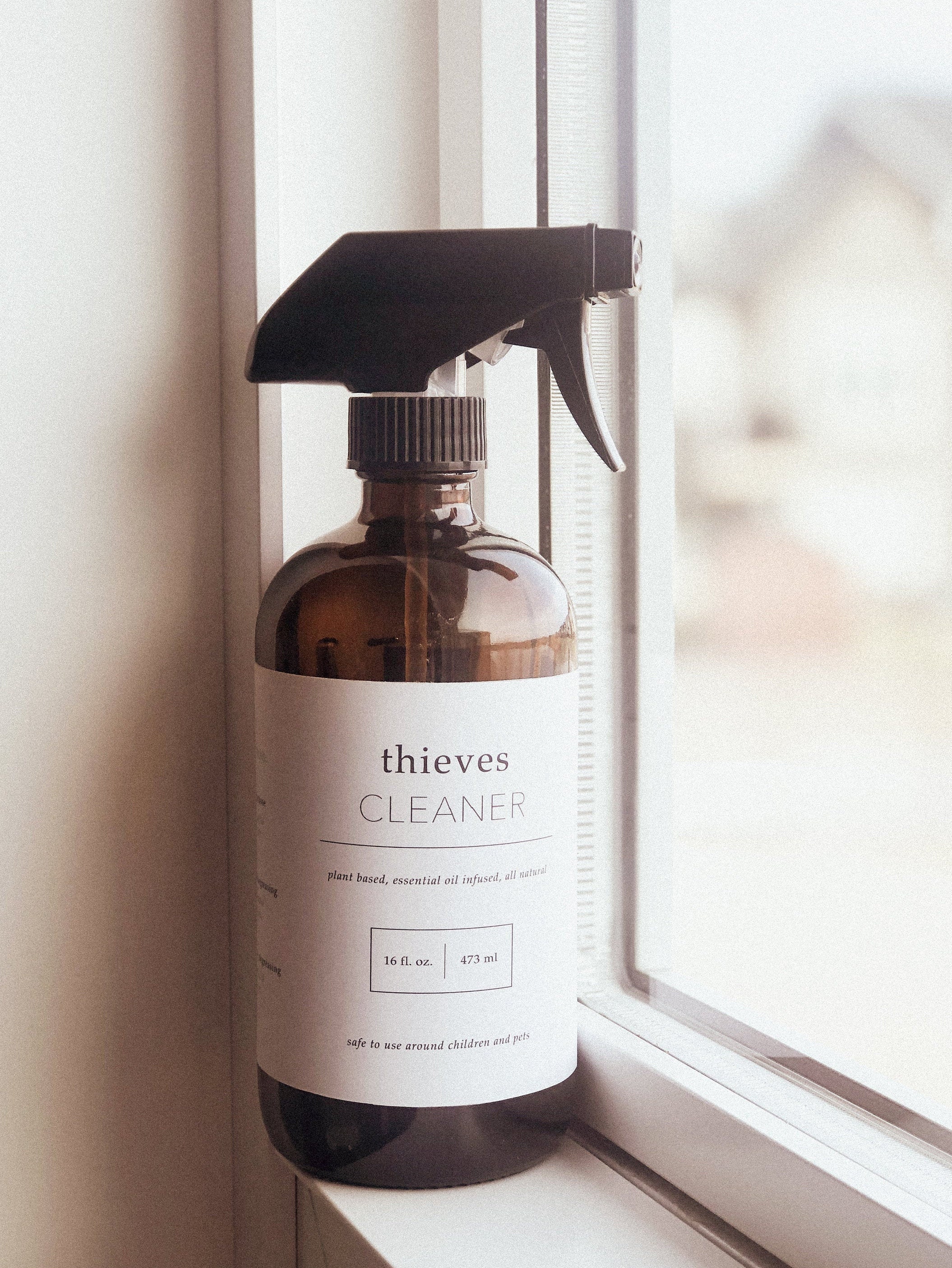 Printable Thieves Cleaner Label Digital Download | Etsy