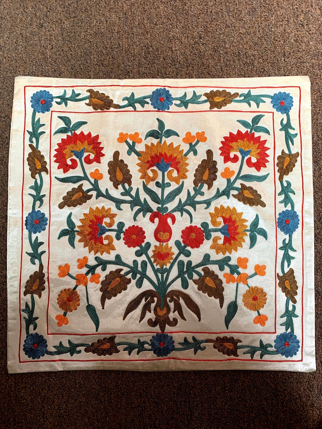 Hand Embroidery on Silk Pillowcases Etsy Italia