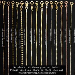 Gold Plated Necklace-14k Gold Vermei Chain Over Silver-italy Yellow ...