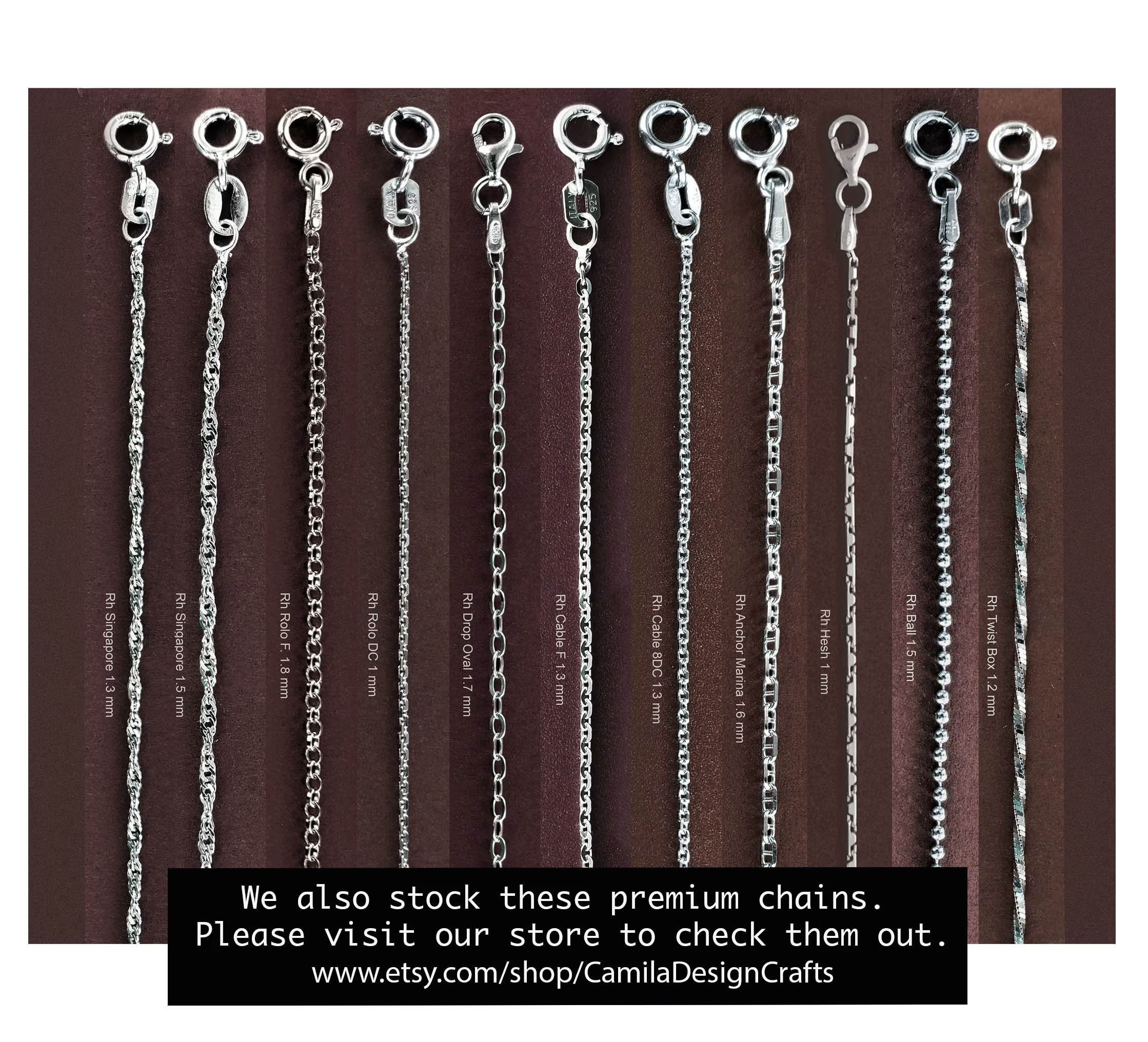 TGDJ 14K Rose Gold Box Chain Necklace – 1.8mm Solid, Round Links, 16-24 Inches