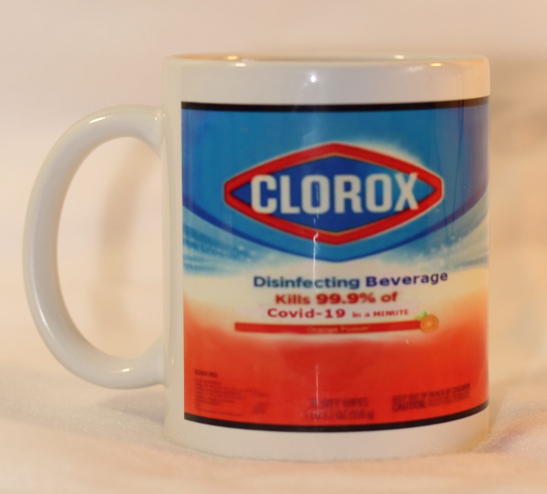 Disinfectant Mug 11 Oz, Sublimated Coffee Mug, BEST SELLER Gift for Dad