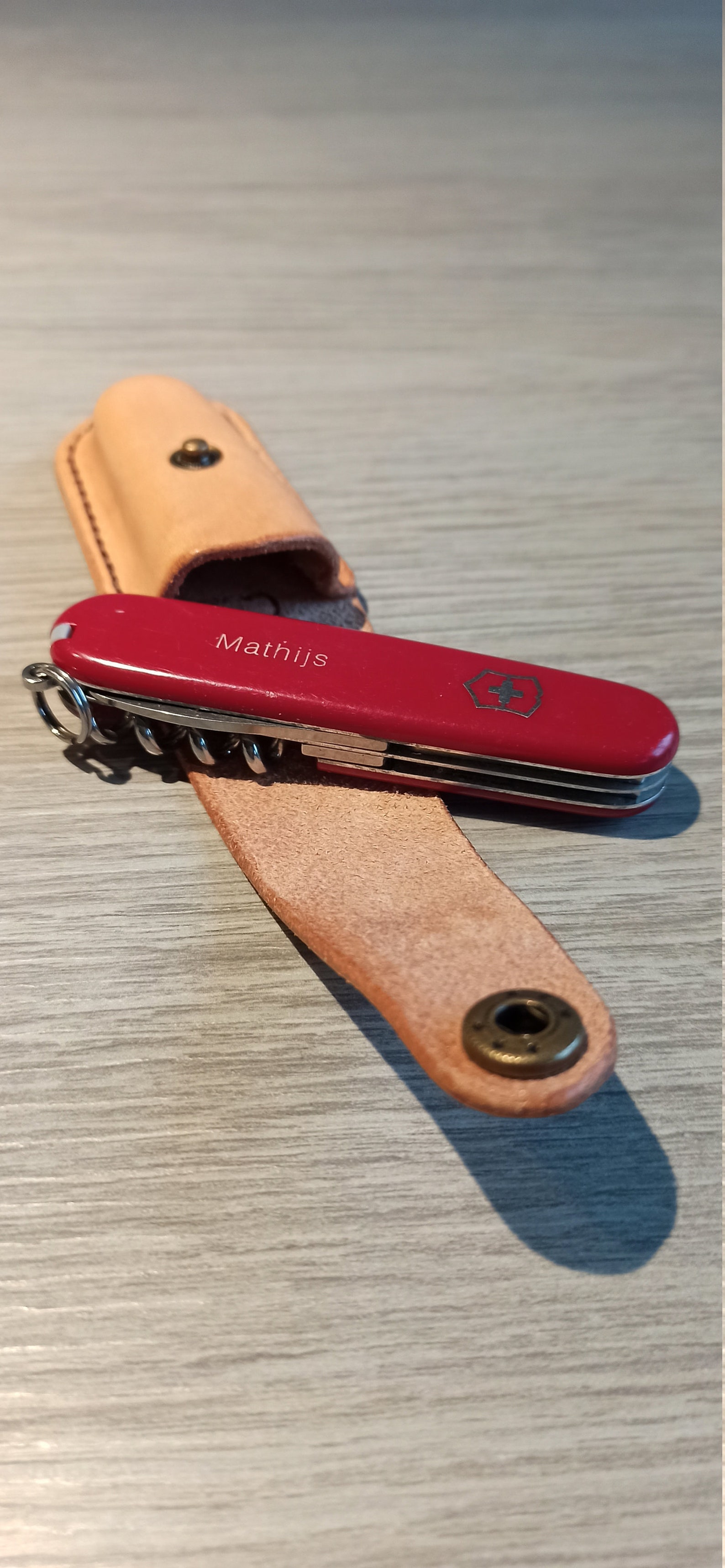 Leather knife sheath pattern