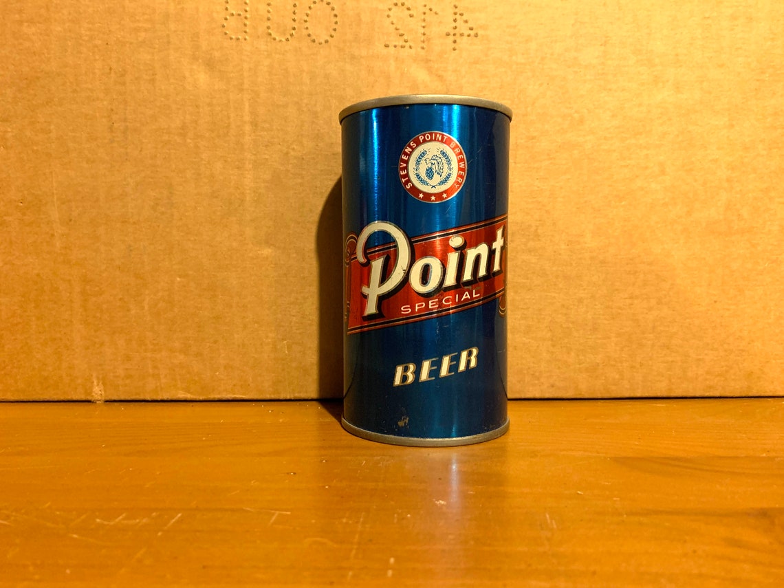 Vintage Steel Beer Can Point 12 Oz B6 Etsy