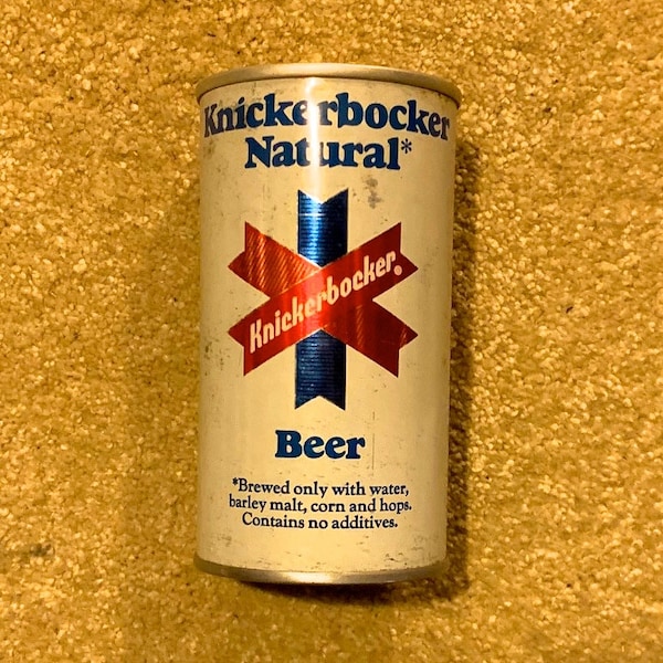 Vintage Steel Beer Can - Knickerbocker Natural - 12 oz  B-9