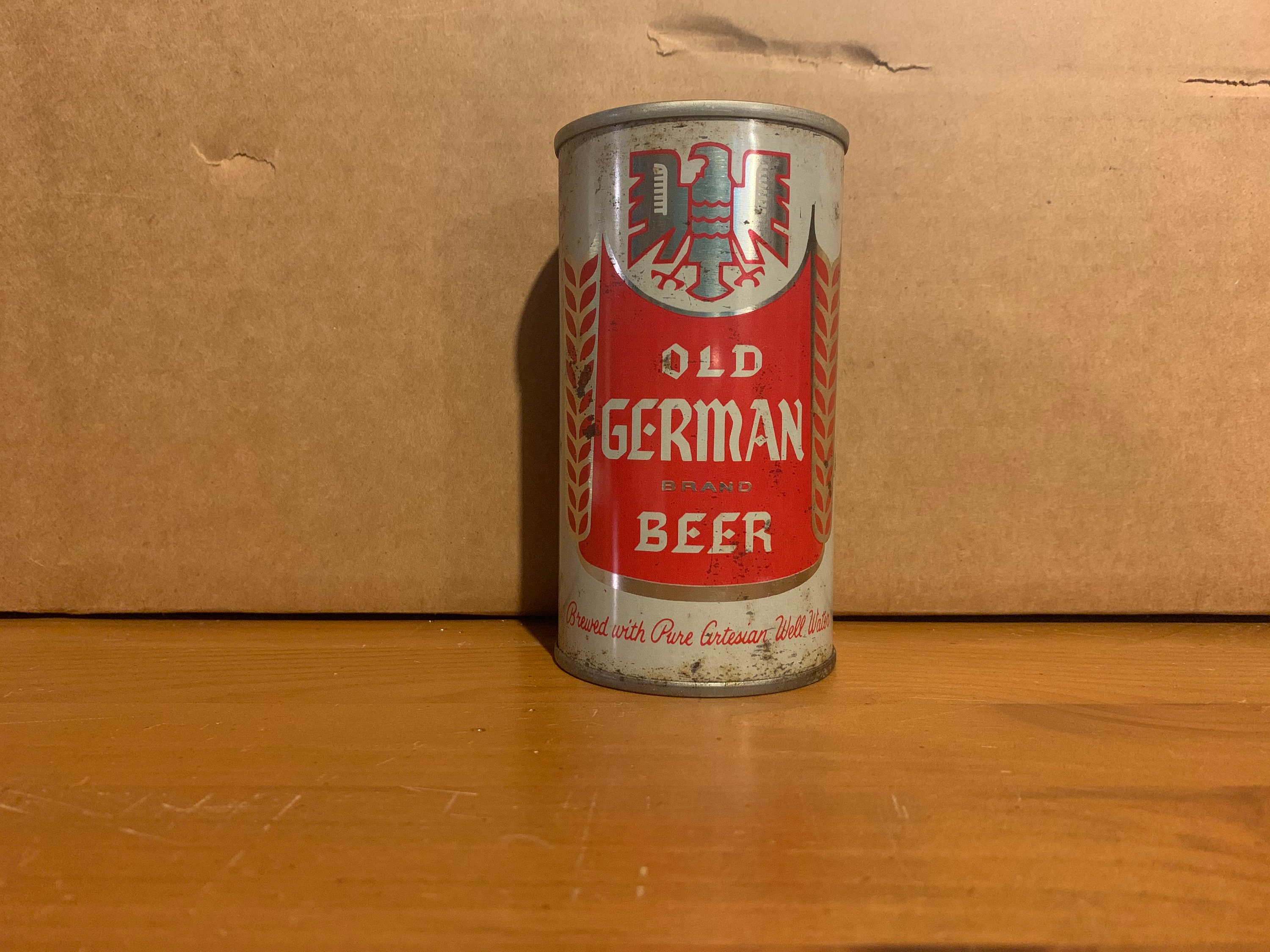 Vintage Steel Beer Can Old German 12 oz B5 Etsy