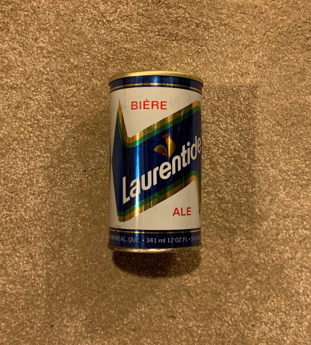 Vintage Steel Beer Can Laurentide Canadian Import 12 oz Etsy