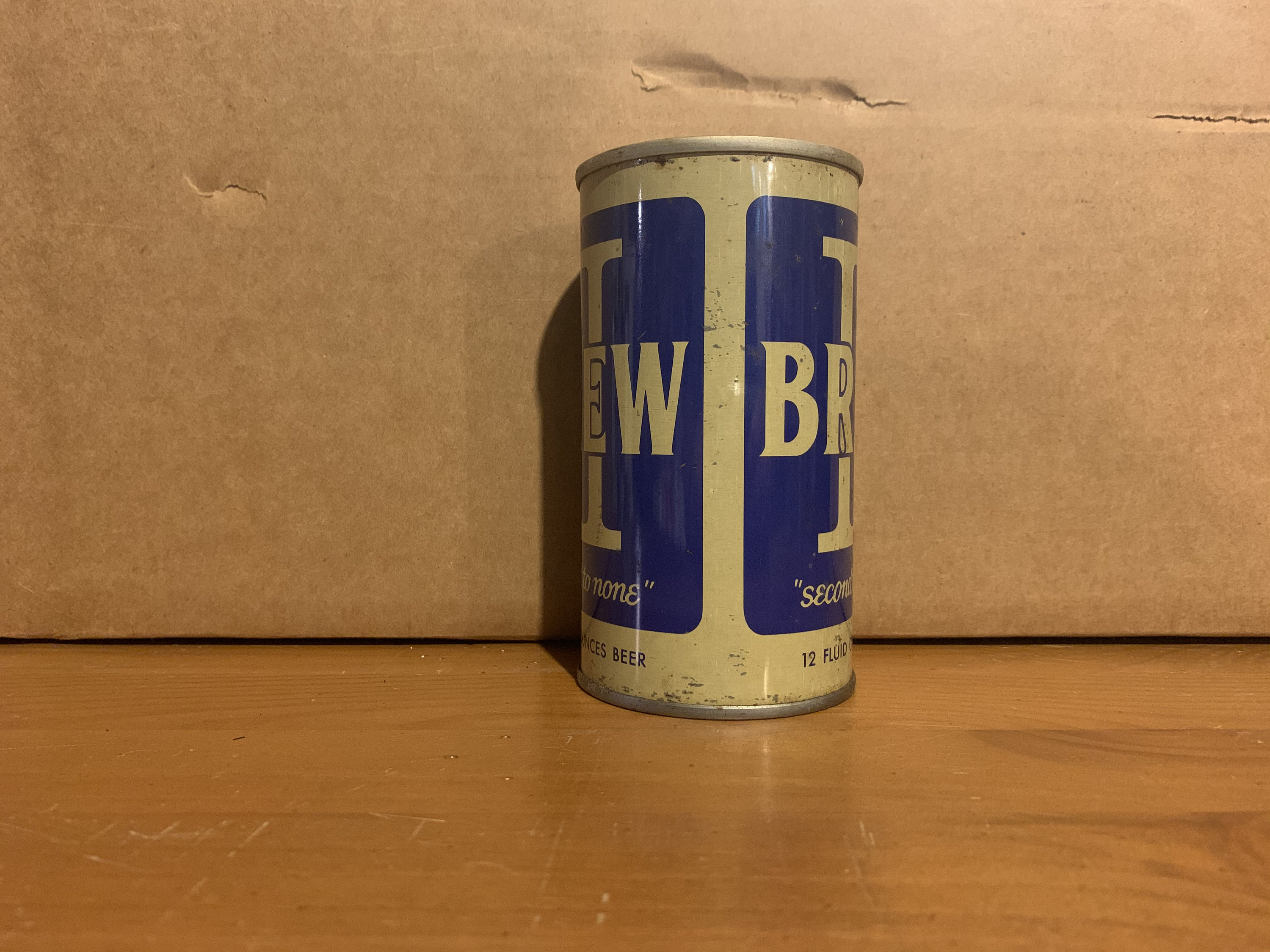 Vintage Steel Beer Can Brew II 12 oz B5 Etsy