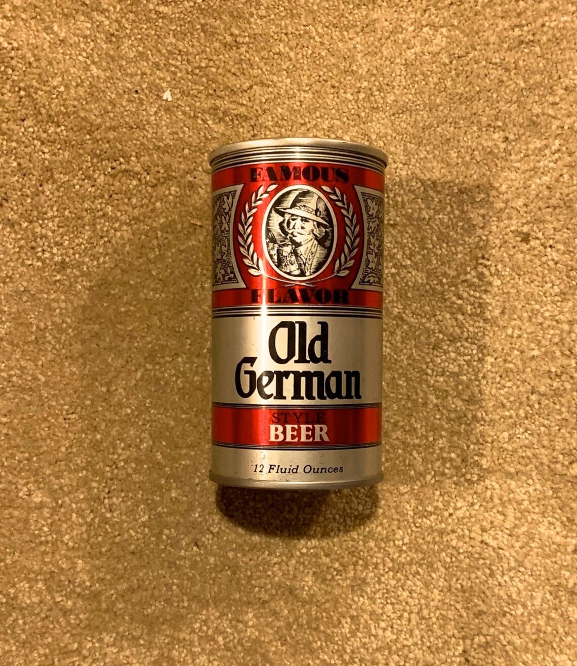 Vintage Steel Beer Can Old German 12 Oz B2 Etsy