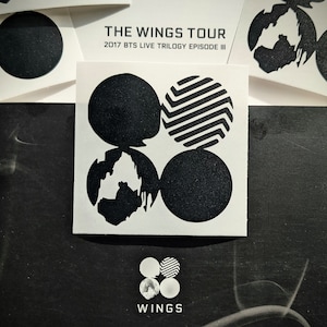 BTS Wings Vinyl Decal