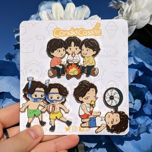 Summer Tannies BTS Enamel Pins | JiHope | Namgi | TaeKook | JinKook | TaeJin