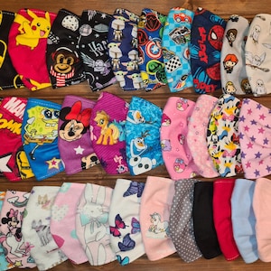 Cotton Face Mask Kids Adjustable 2-16 years Masks Hand Made in UK Soft Cotton Face Covering Cover Many Colours