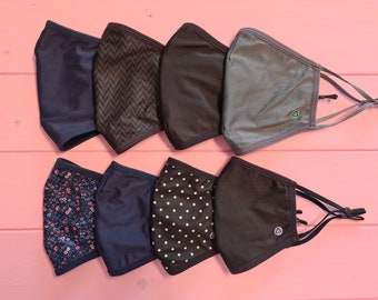 3ply Adultos Face Mask Face Cover Algodón Transpirable Hight Máscaras de Calidad Reino Unido