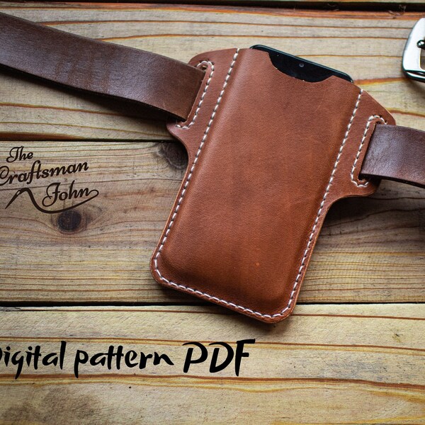 Leather Phone Case Pattern Etsy