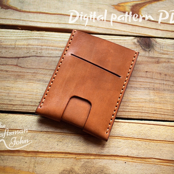 Slim leather wallet, Compact wallet, Mens leather wallet, Leather wallet