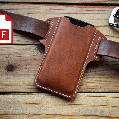 Leather Phone Holster Pattern Etsy