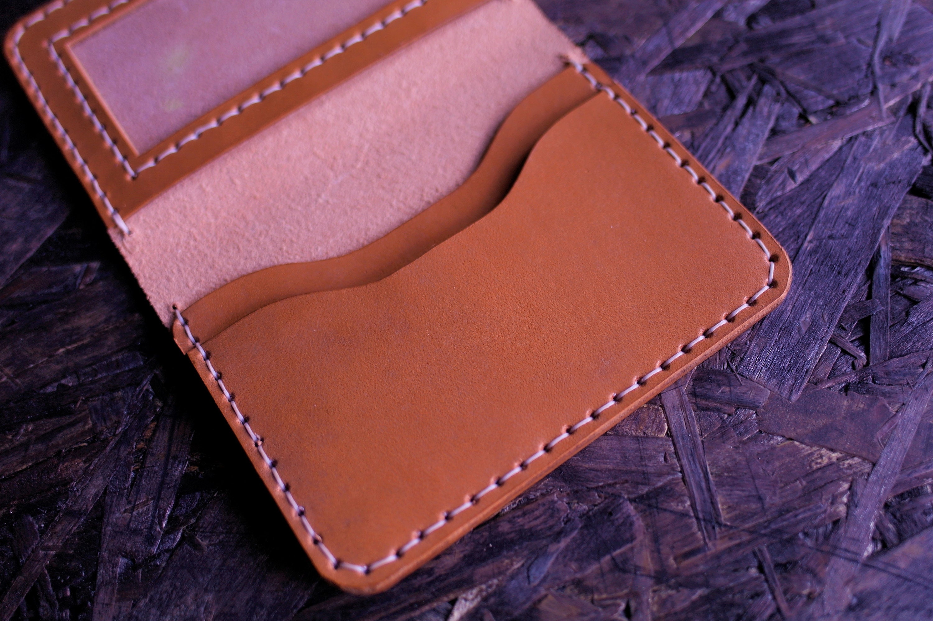 ID wallet template Leather wallet pdf Small wallet for men | Etsy