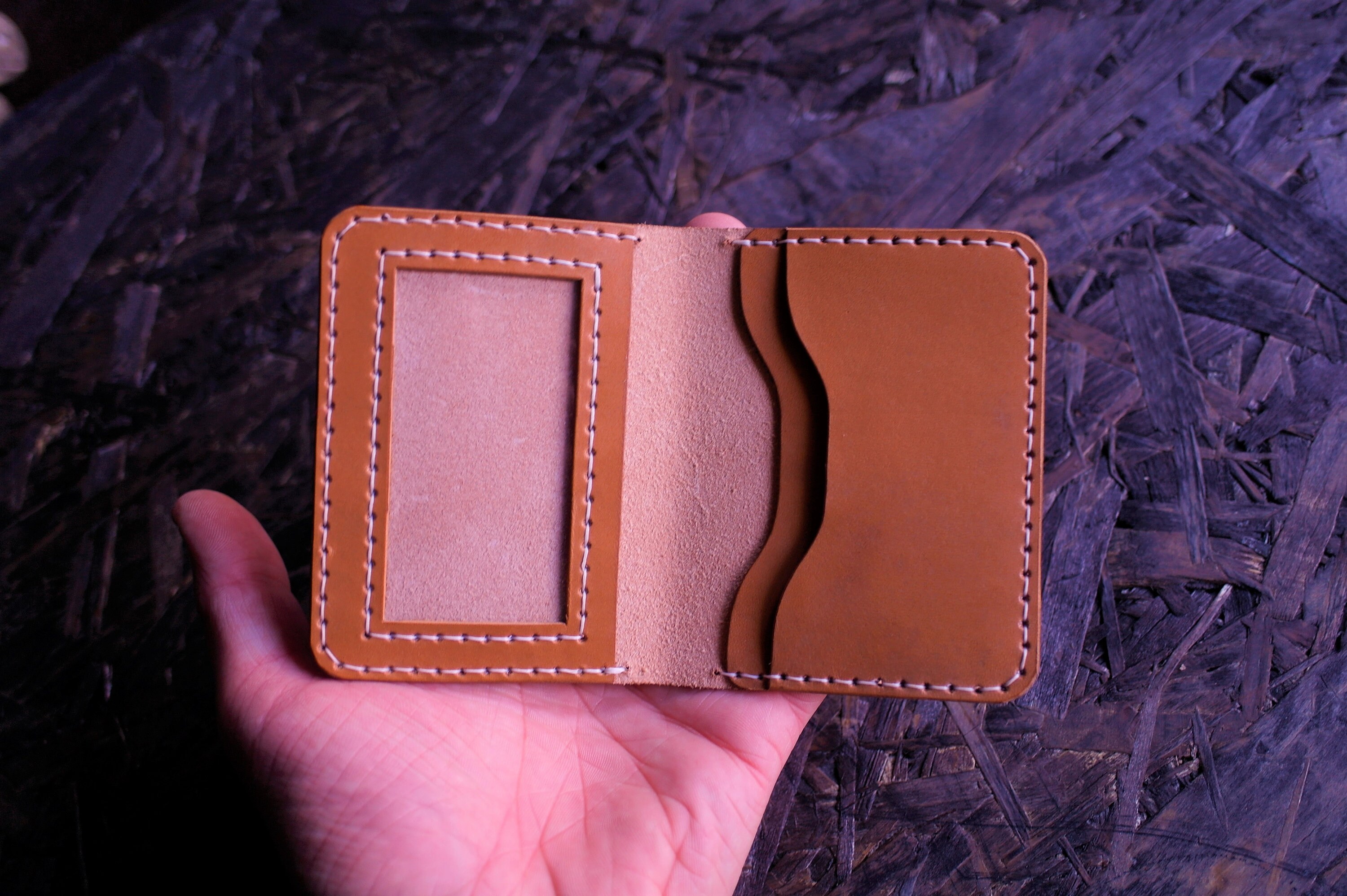 ID Wallet Template Leather Wallet Pdf Small Wallet for Men - Etsy