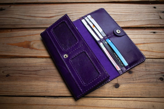 PDF Long Wallet Womens Wallet Leather Wallet Pattern Purse - Etsy