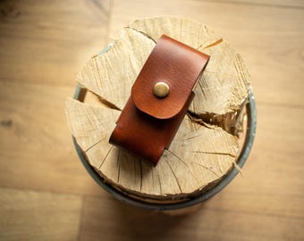 Handmade Leather Multitool Sheath – Belt Holster for Leatherman