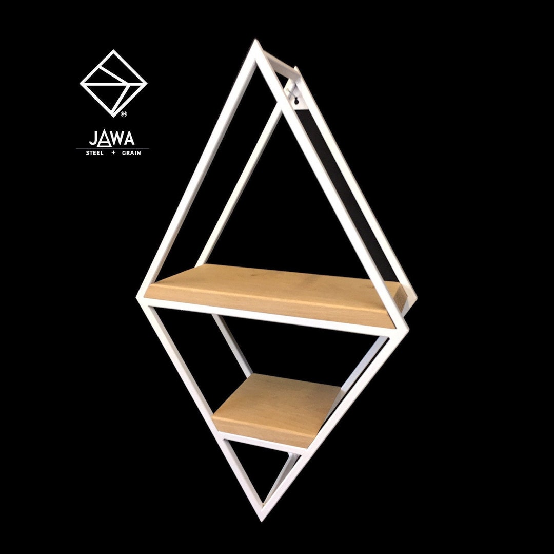 Diamond Geometric Shelf Etsy UK