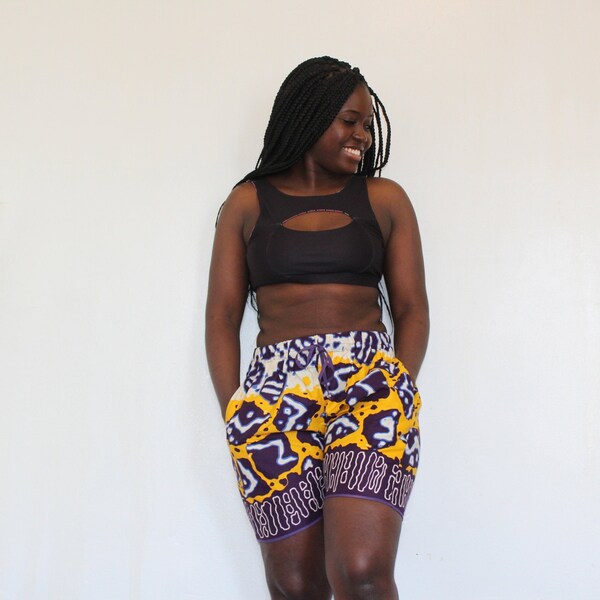 Ethnic Pattern Print Women's Shorts