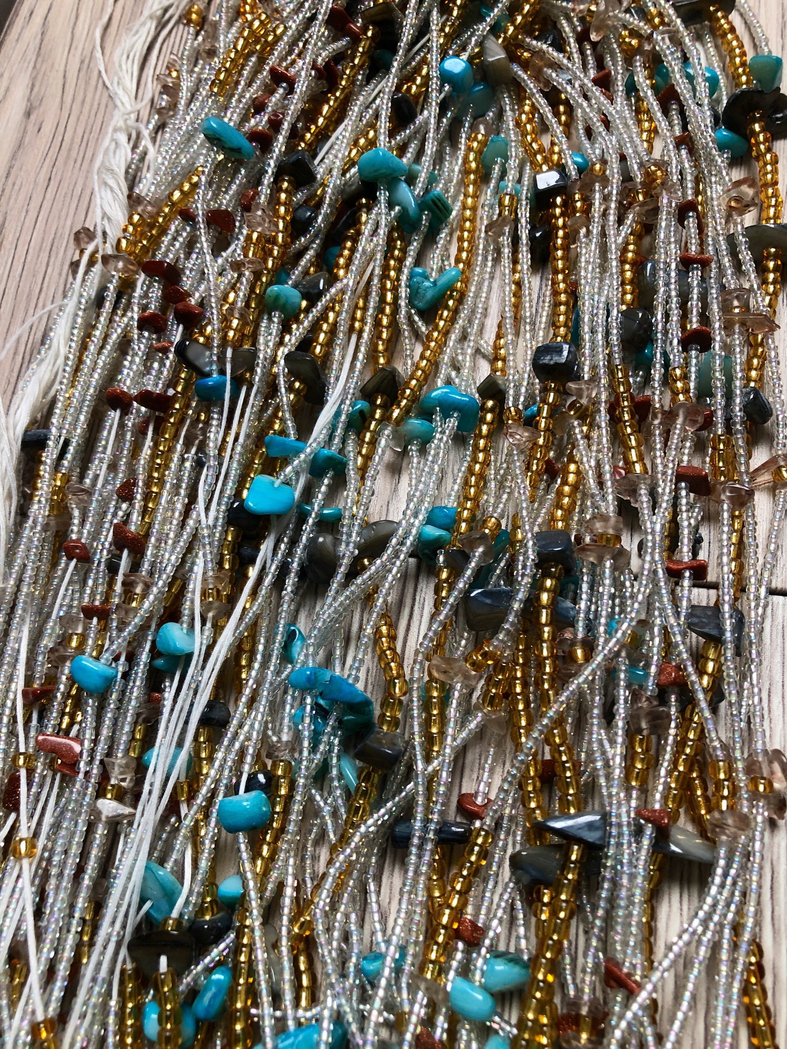 Crystal Waist Beads for Healing Authentic Waist Beads for Etsy