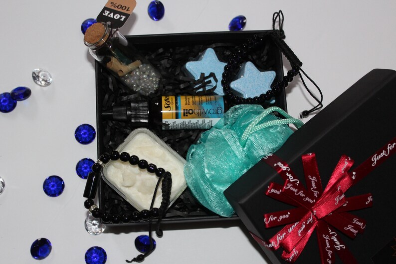 Self care package for men spa gift basket for him self