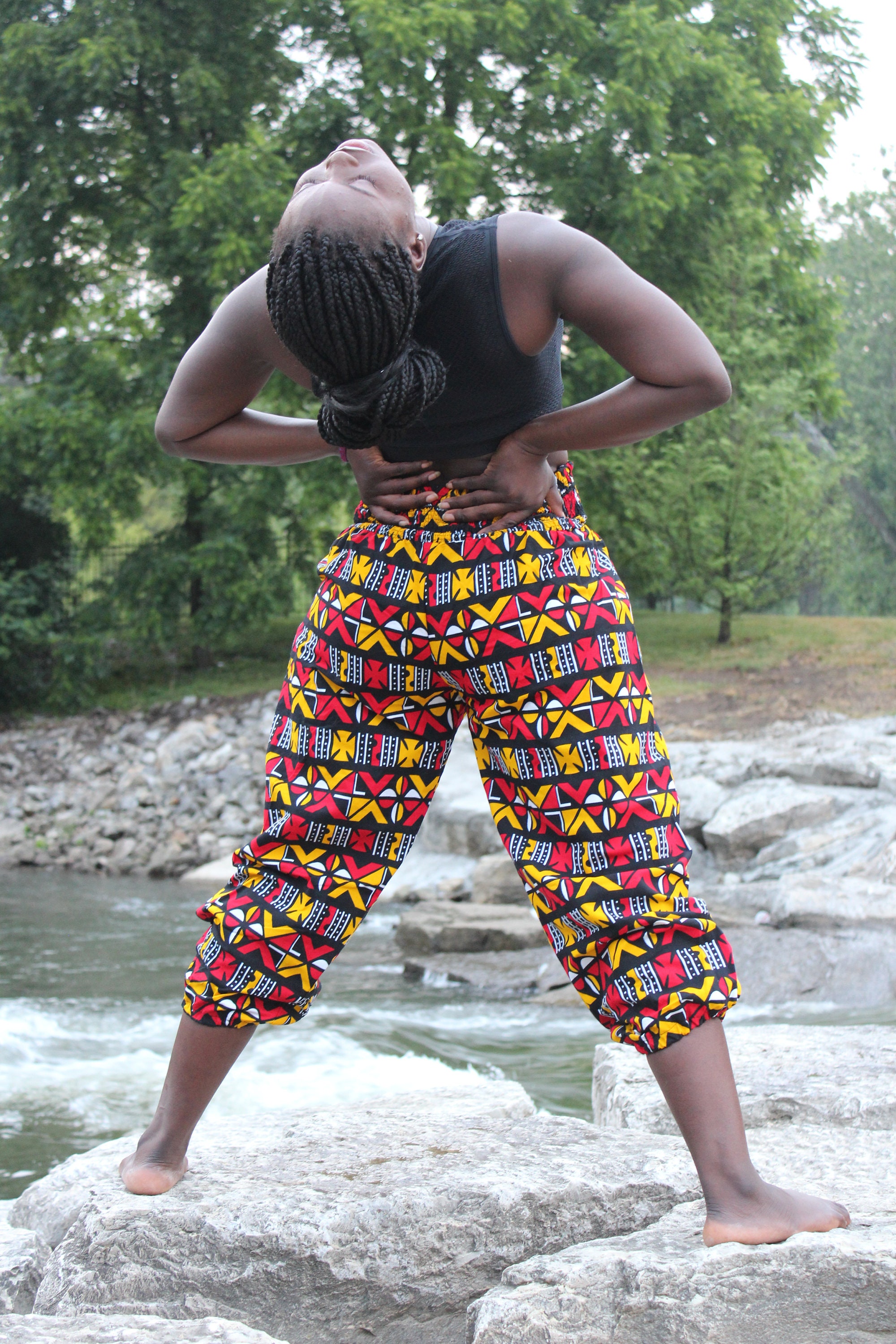 Abi African unisex Yoga pants unisex harem pants African Etsy