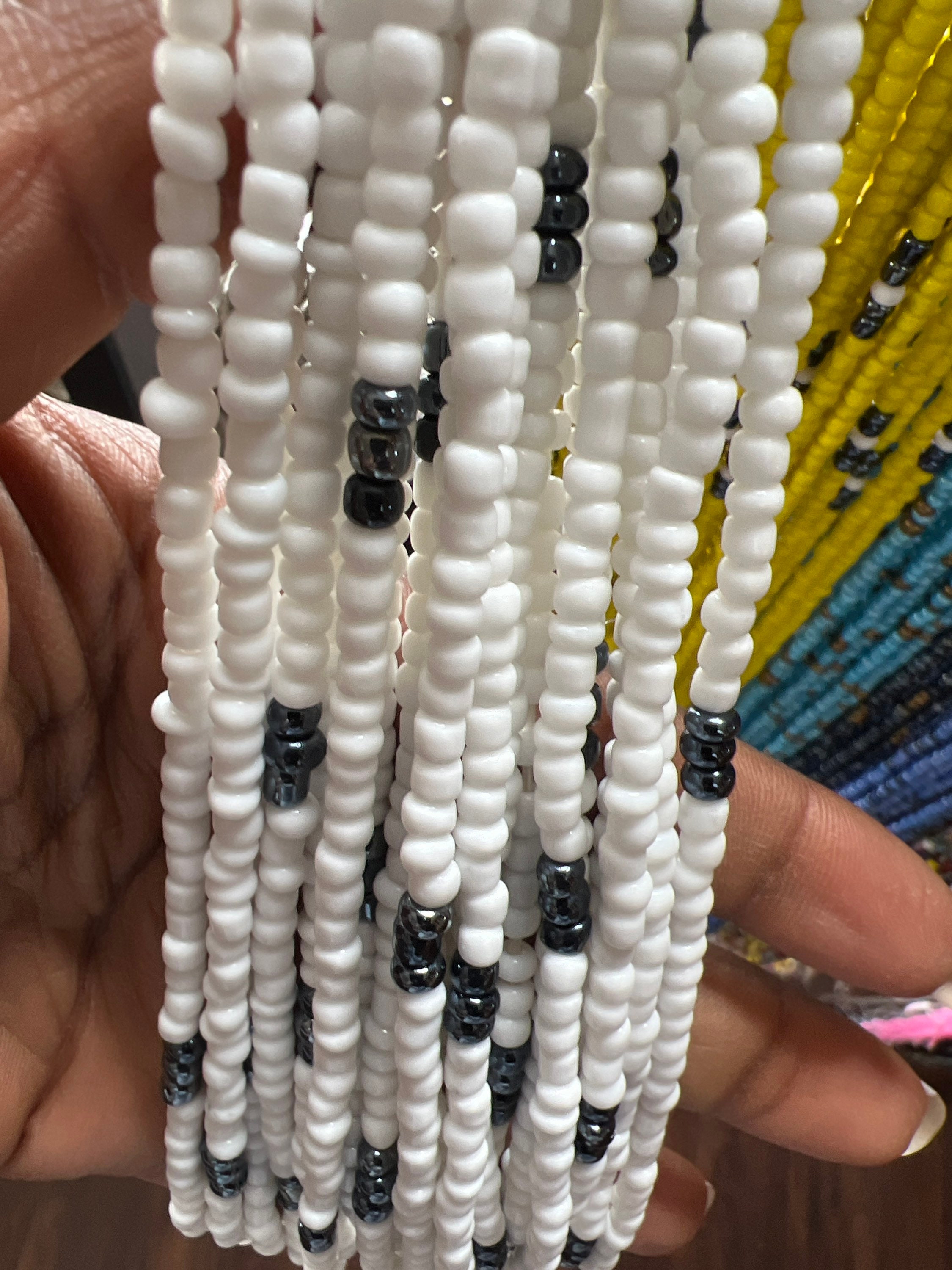 Handmade Waist Bead, Body Jewelry, Belly Beads, African Waist