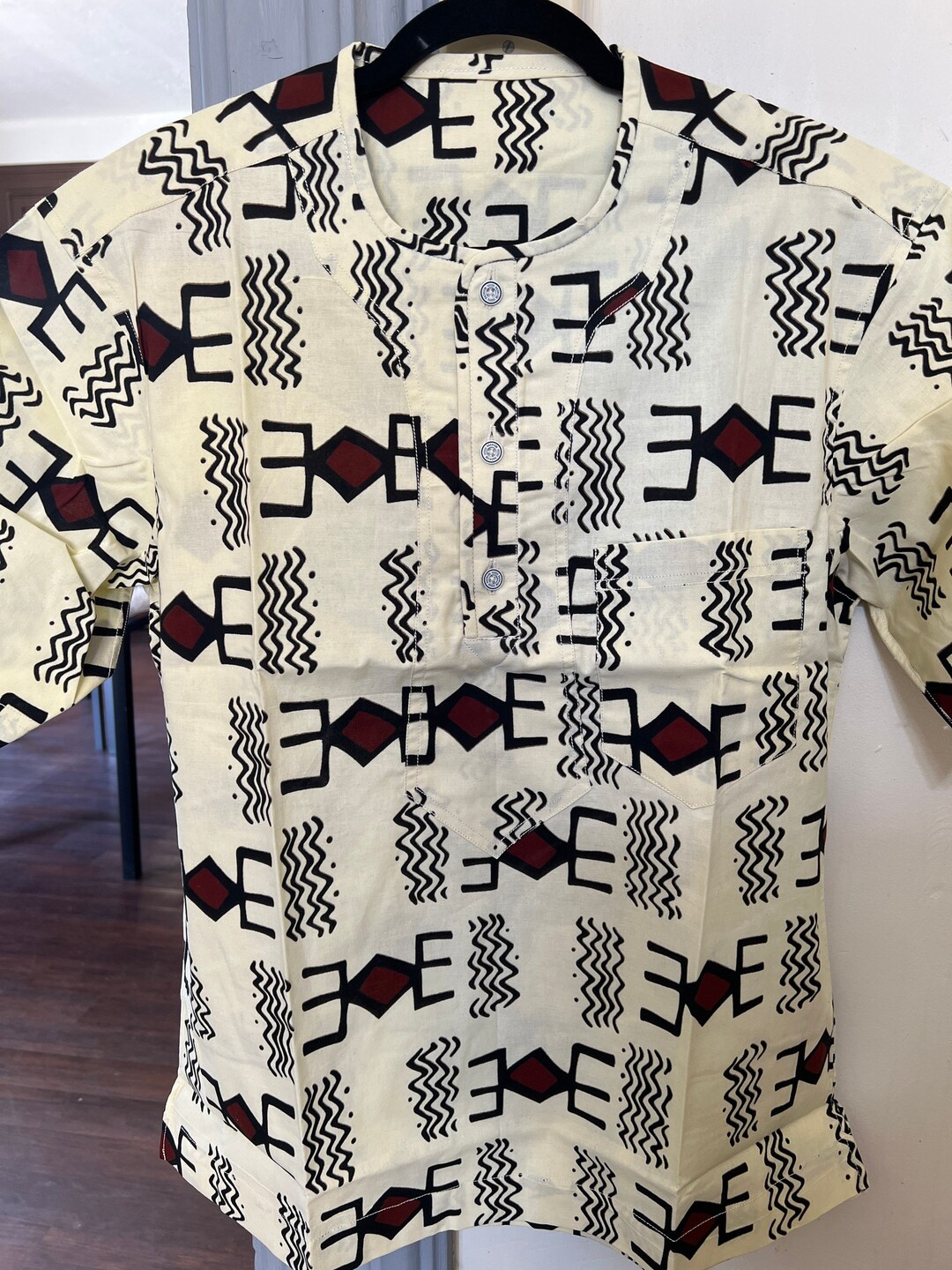 African Print Classic Shirt Ankara Top for Men Dashiki - Etsy