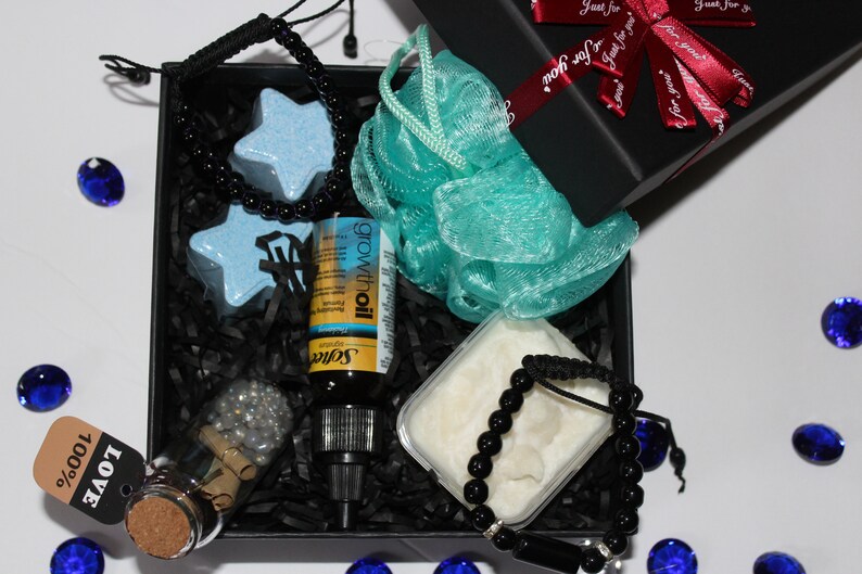 Self care package for men spa gift basket for him self