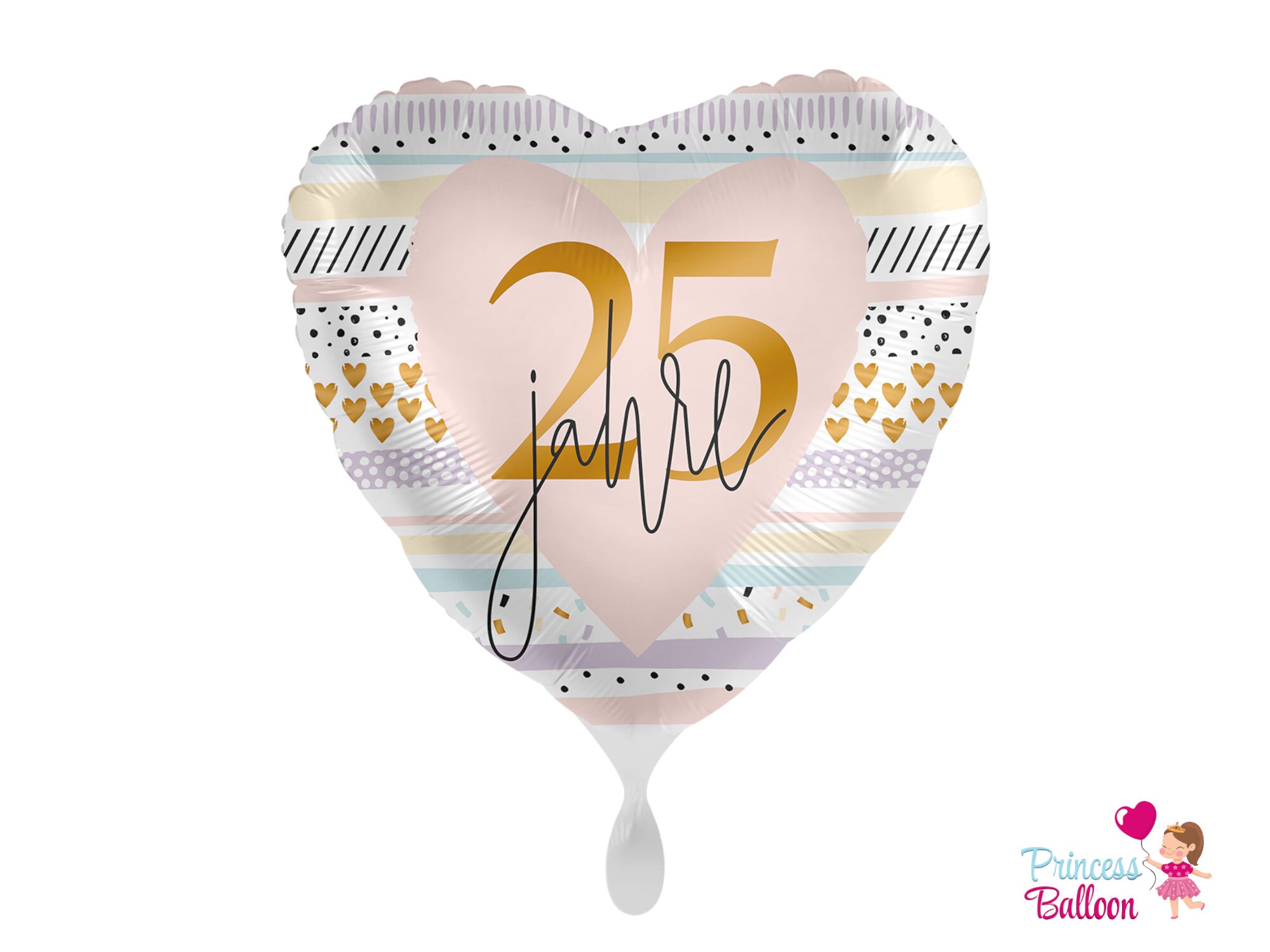 Zum 25. Geburtstag Ballon Beste Freundin Tochter Etsy