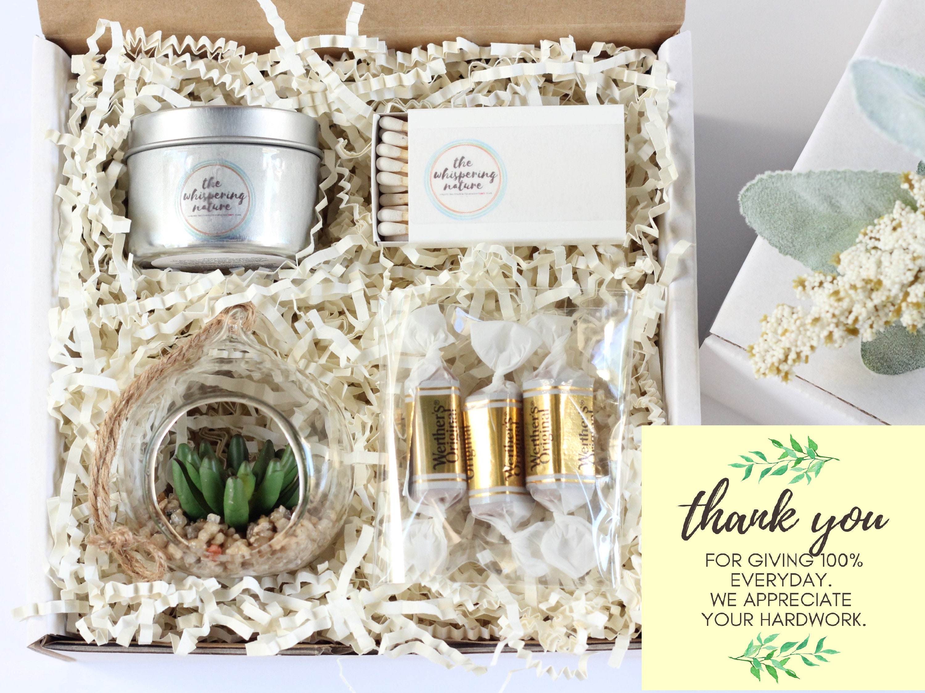 Employee Appreciation Gift Box Thank You Gift Box Unique Etsy