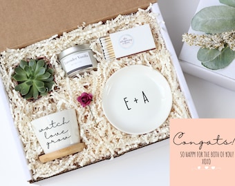 Engagement Gift Box Etsy