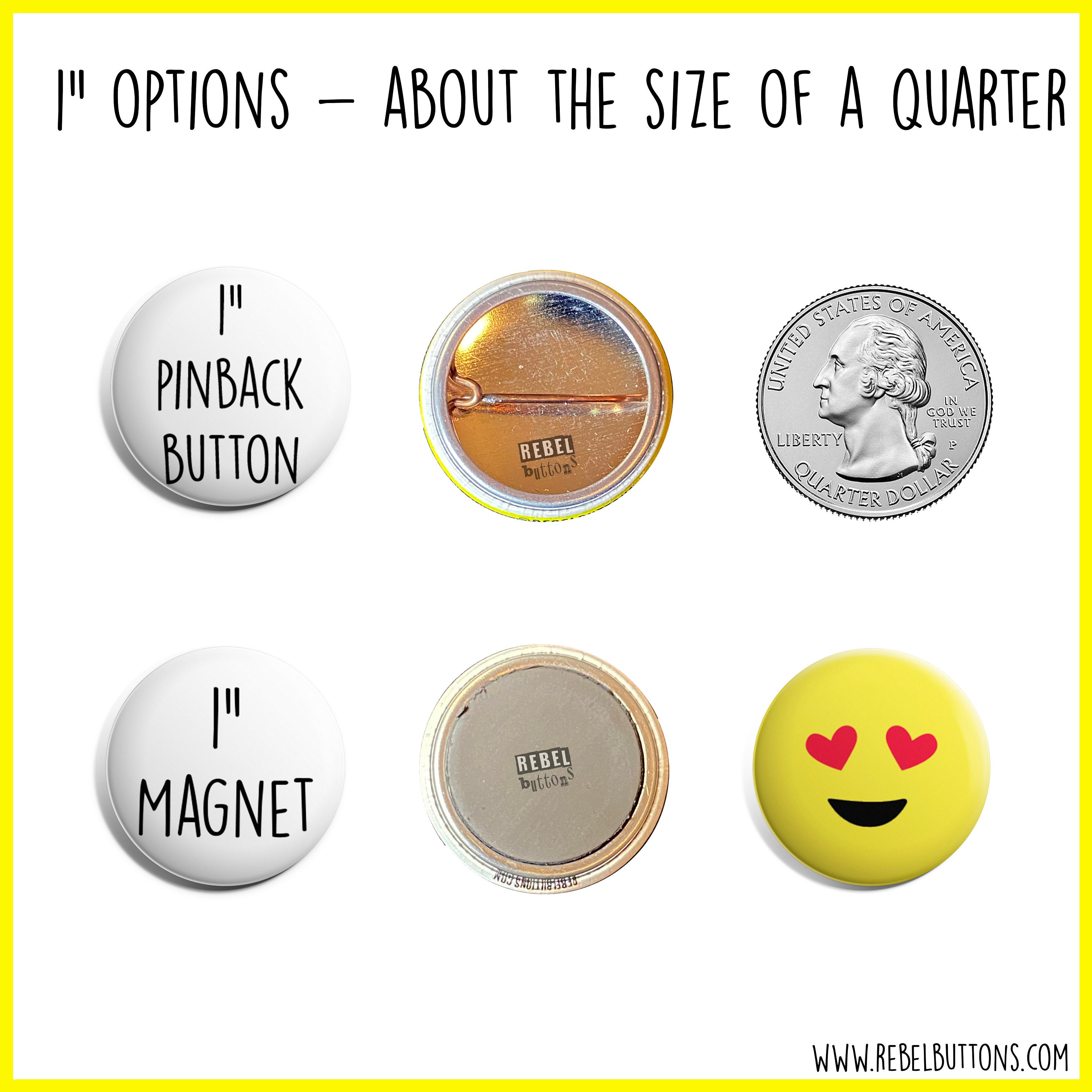 50 Custom Buttons Wholesale Buttons Wholesale Pinback Etsy