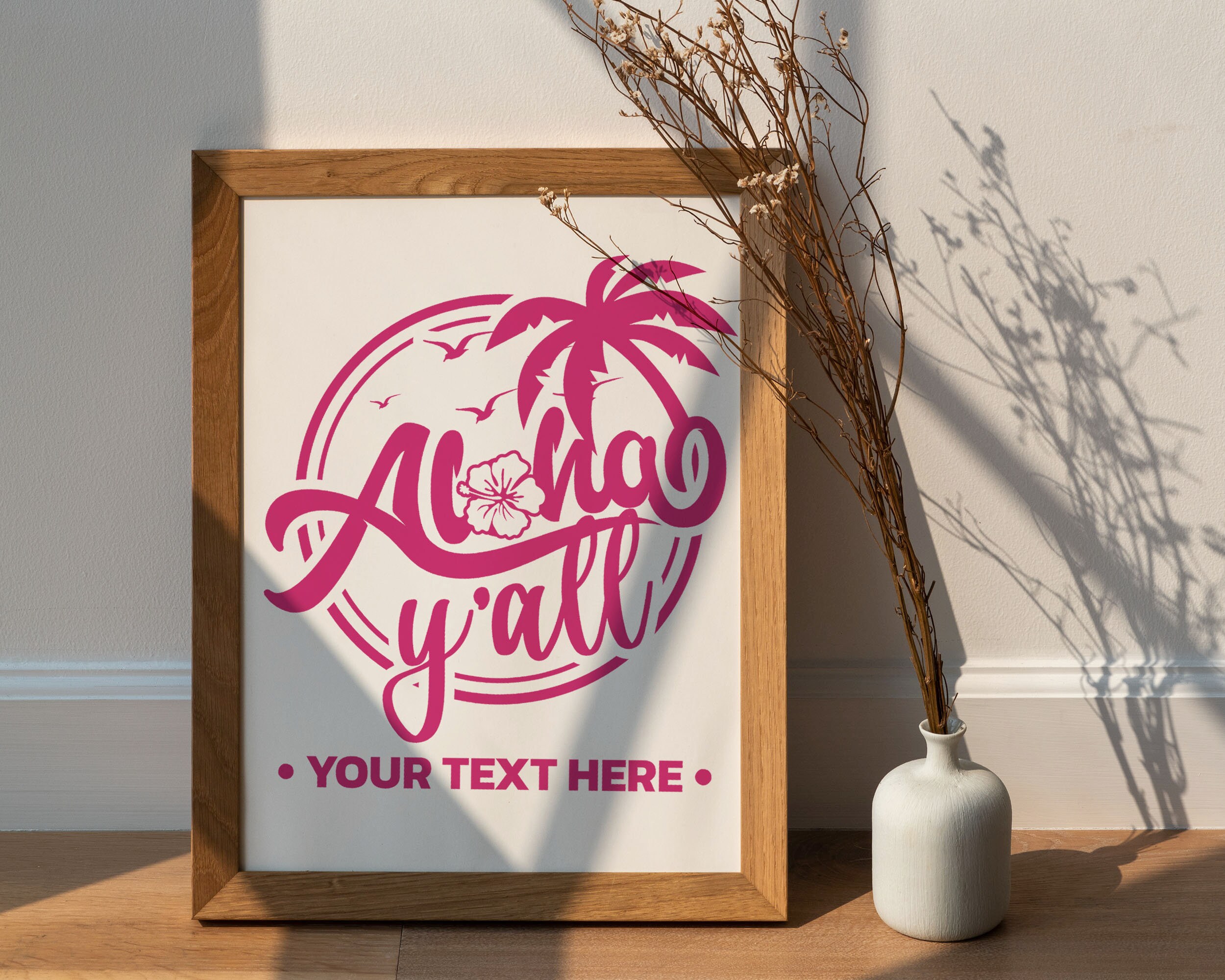 Hello Summer Svg, Aloha Y'all Svg Png, Hawaiian Svg, Hawaii Svg Png ...