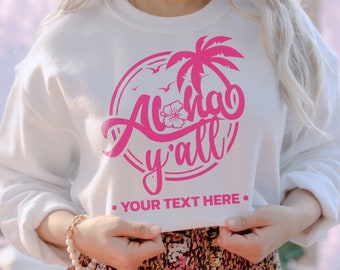 Aloha ihr Hawaiian SVG, Familienreise Datei (Digitaler Download)