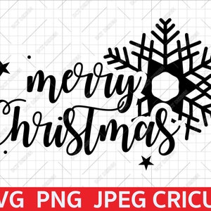 Merry Christmas SVG PNG, Christmas decor, Winter Svg, Quote Cut File, Coffee Mug Svg