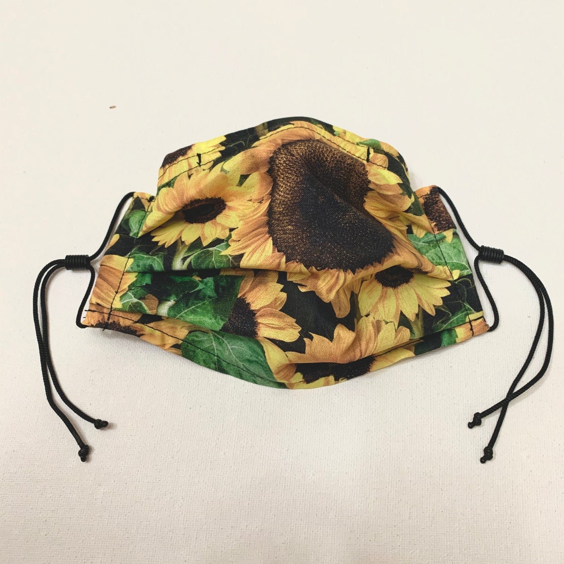 Sunflower Face Mask Washable Face Mask Reusable Floral Etsy