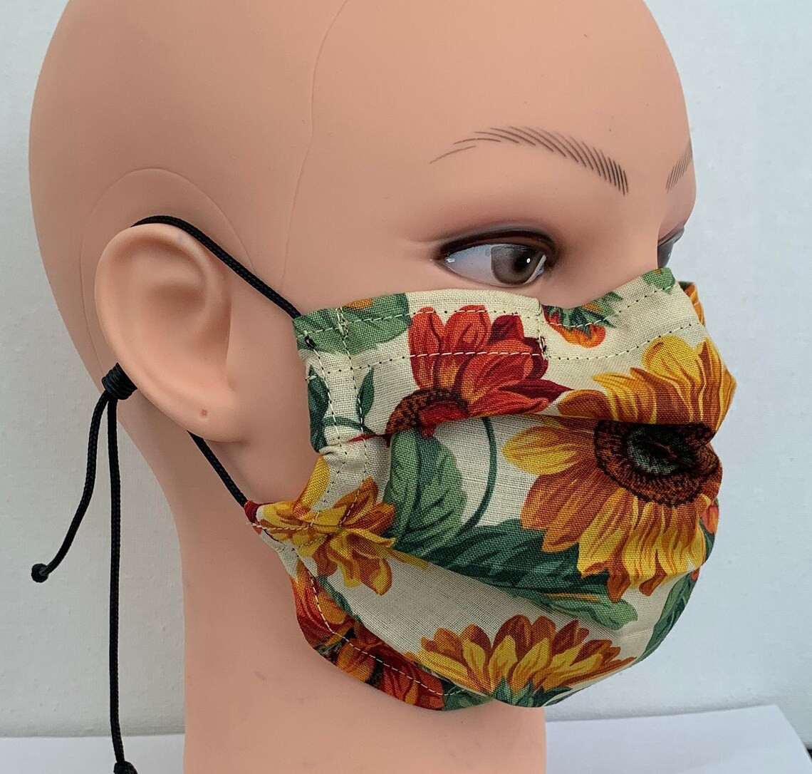 Sunflower Face Masks Face Masks With Nose Wire Etsy