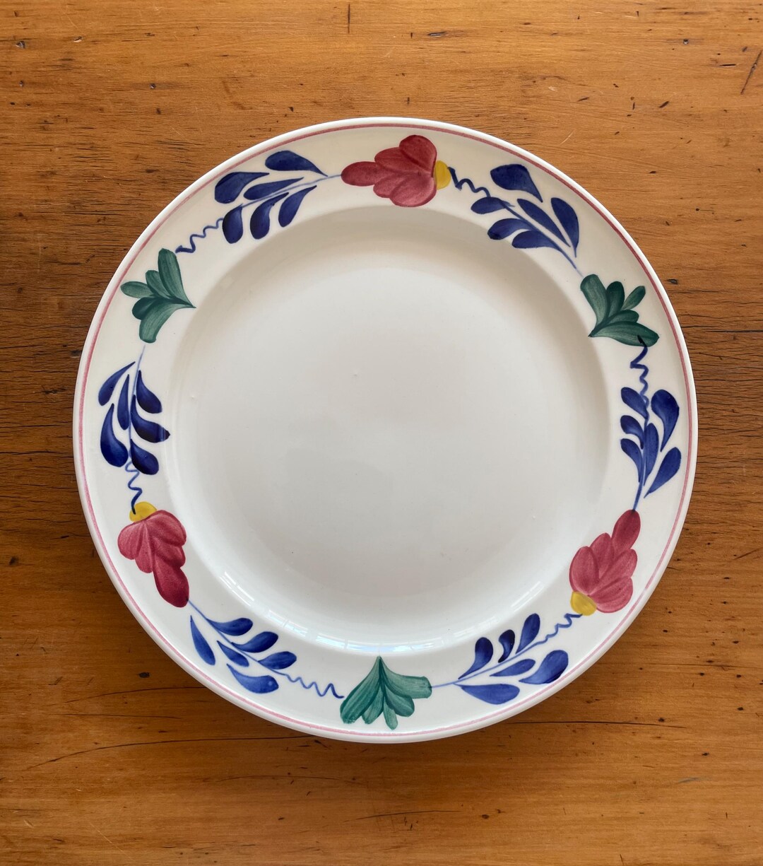 Dutch Tableware Dutch Boerenbont Hand Painted Plate, Timeless Classic With Its Dutch ...