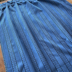 Royal Blue Stripe Fabric -  Denmark