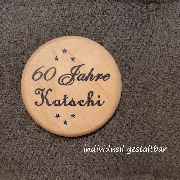 personalisierbarer Holzbierdeckel mit individuellem Aufdruck, Bierdeckel aus Holz, Deckel für Bierkrug, Glasdeckel, Holzdeckel