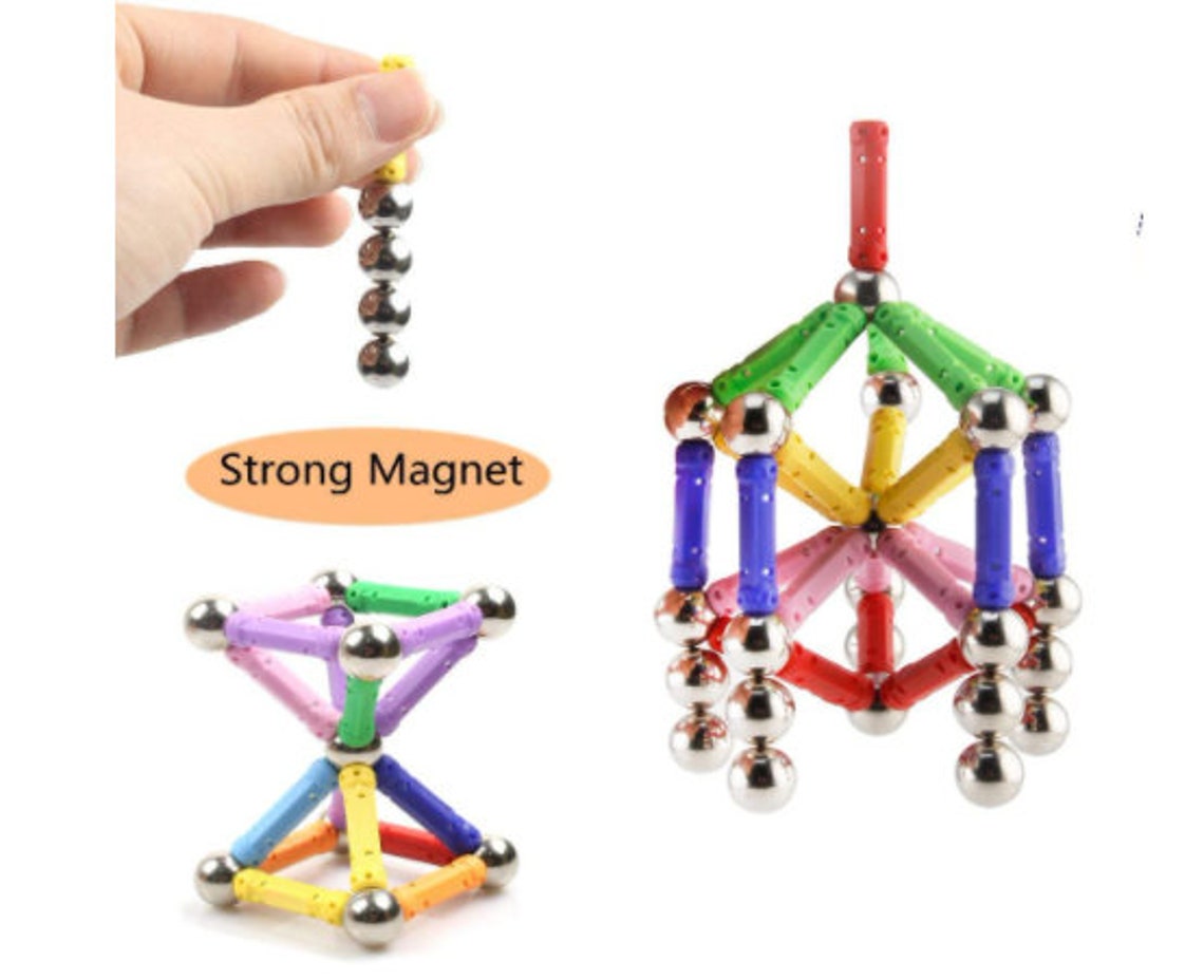 150 Pcs Building Sticks Blocks Toys Etsy