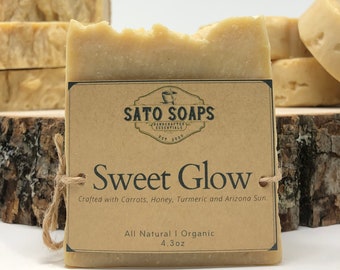 Sweet Glow Carrot Soap Bar